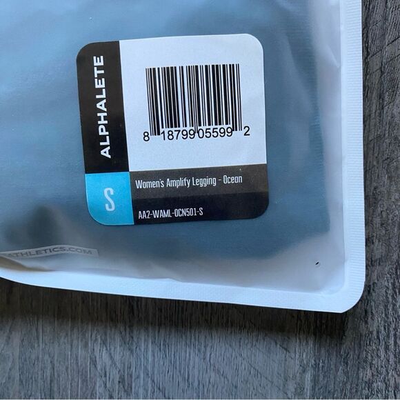 Alphalete Amplify High Rise legging NEW Small Ocean Teal - Picture 13 of 14